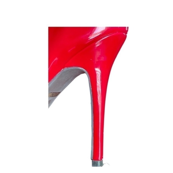 Costume Platform Boots-RED GOLD - Picture 4 of 16